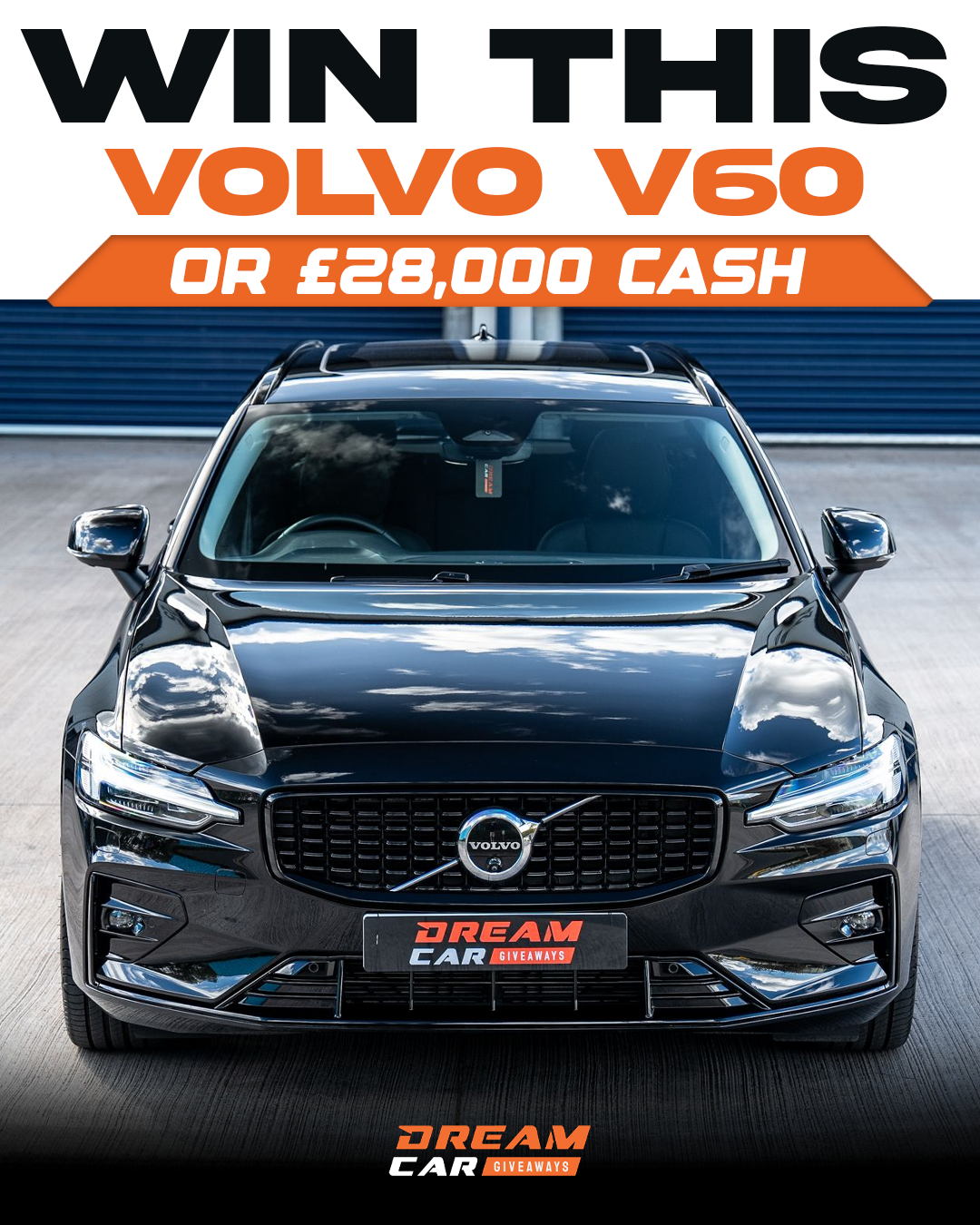 Dream Car Giveaways Facebook ad