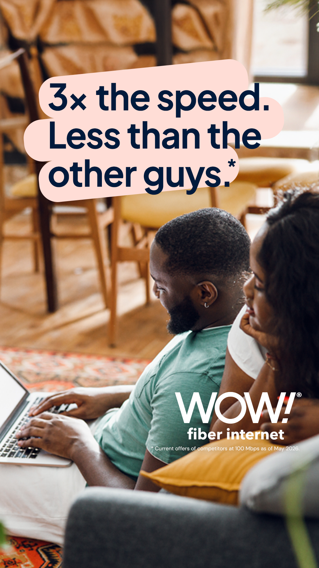 WOW Internet, TV & Phone Facebook ad