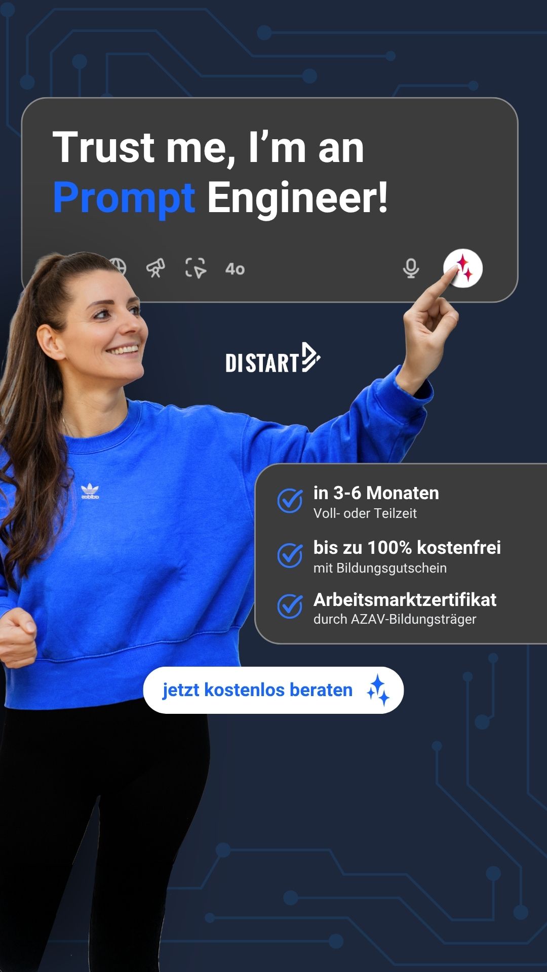 Distart Facebook ad