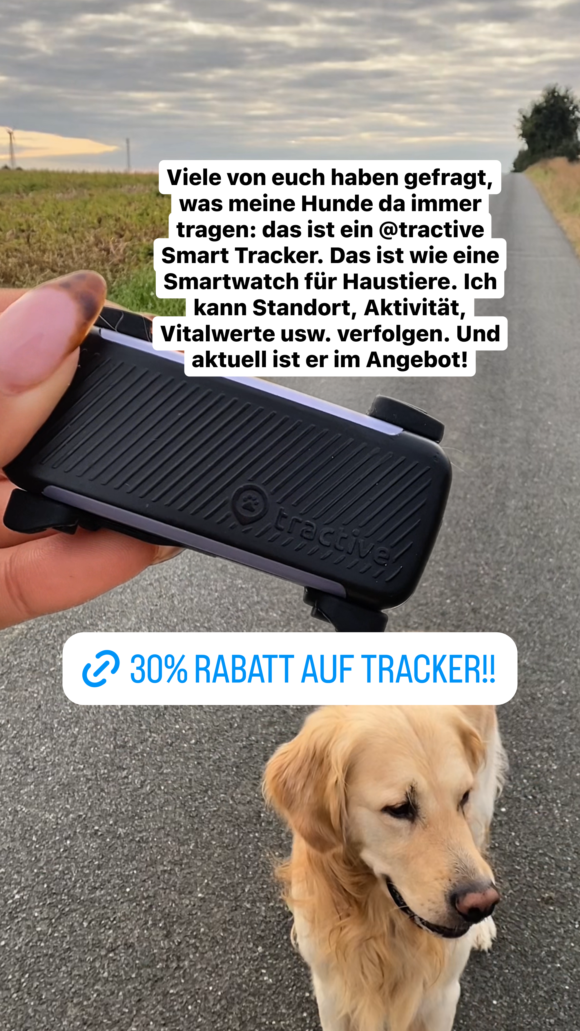 Tractive Facebook ad