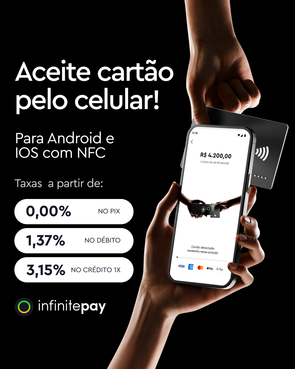 InfinitePay Facebook ad