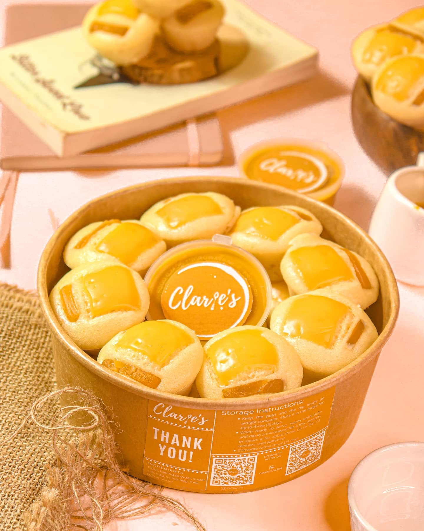 Clarie's Facebook ad: Enjoy one (1) tub of Clarie's First and…
