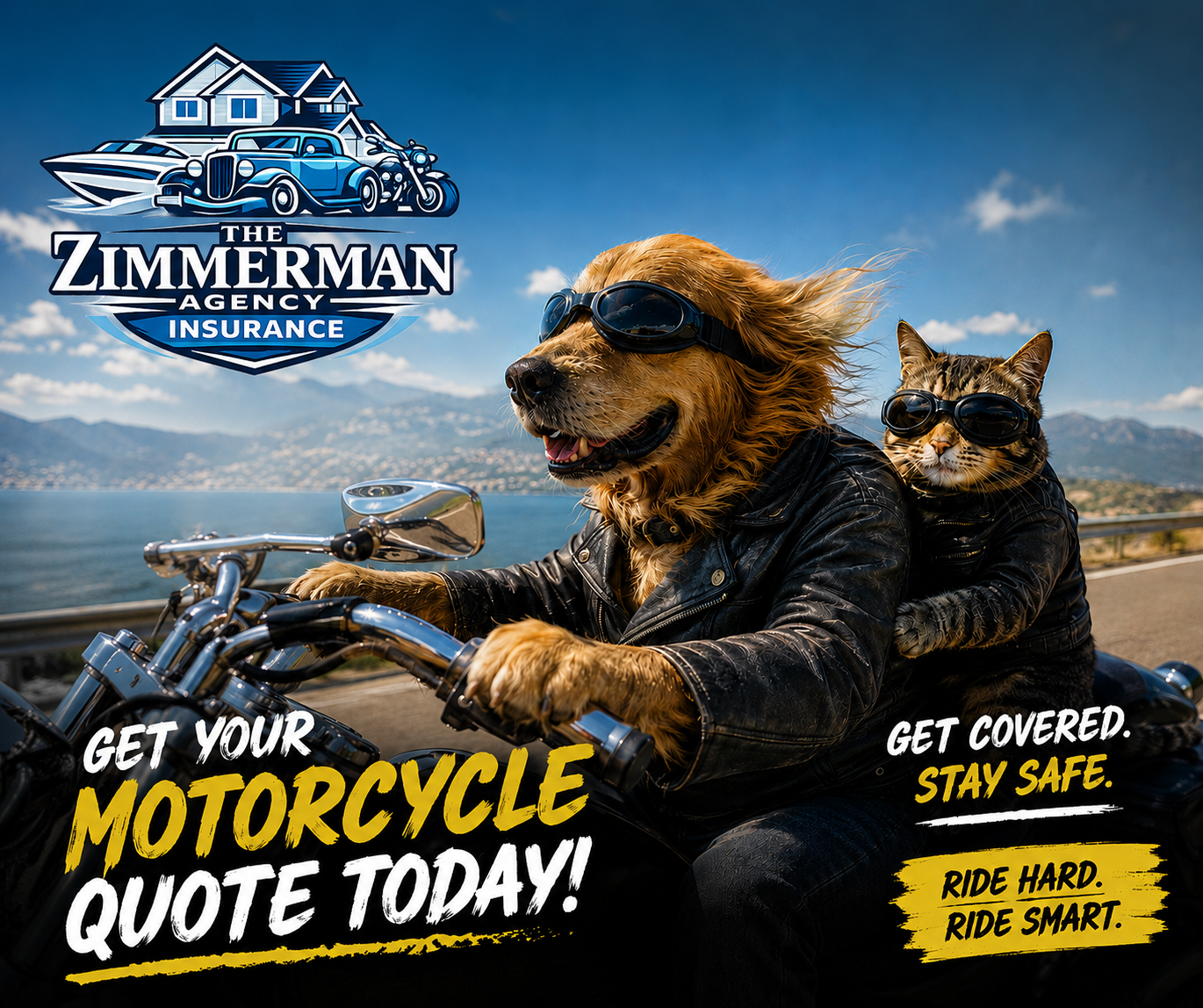 Brian Zimmerman: Allstate Insurance Facebook ad: Motorcycle Quotes Without the Headache