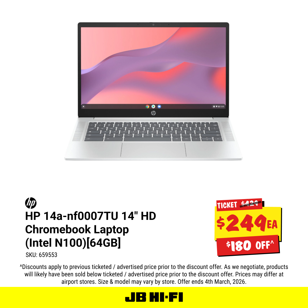 JB Hi-Fi Facebook ad