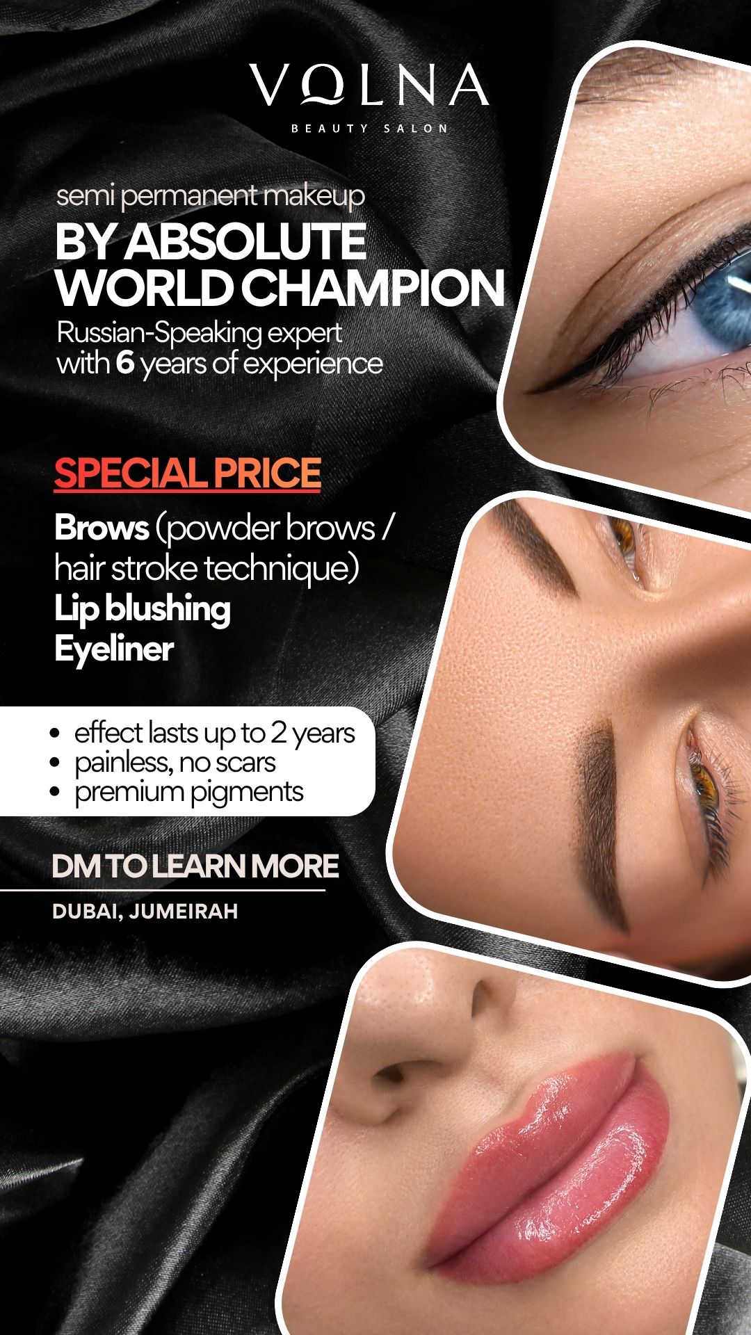 Volna Salon Facebook ad
