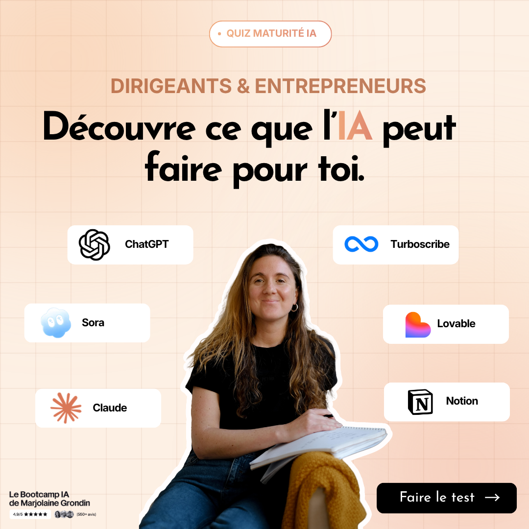 Marjolaine Grondin Facebook ad