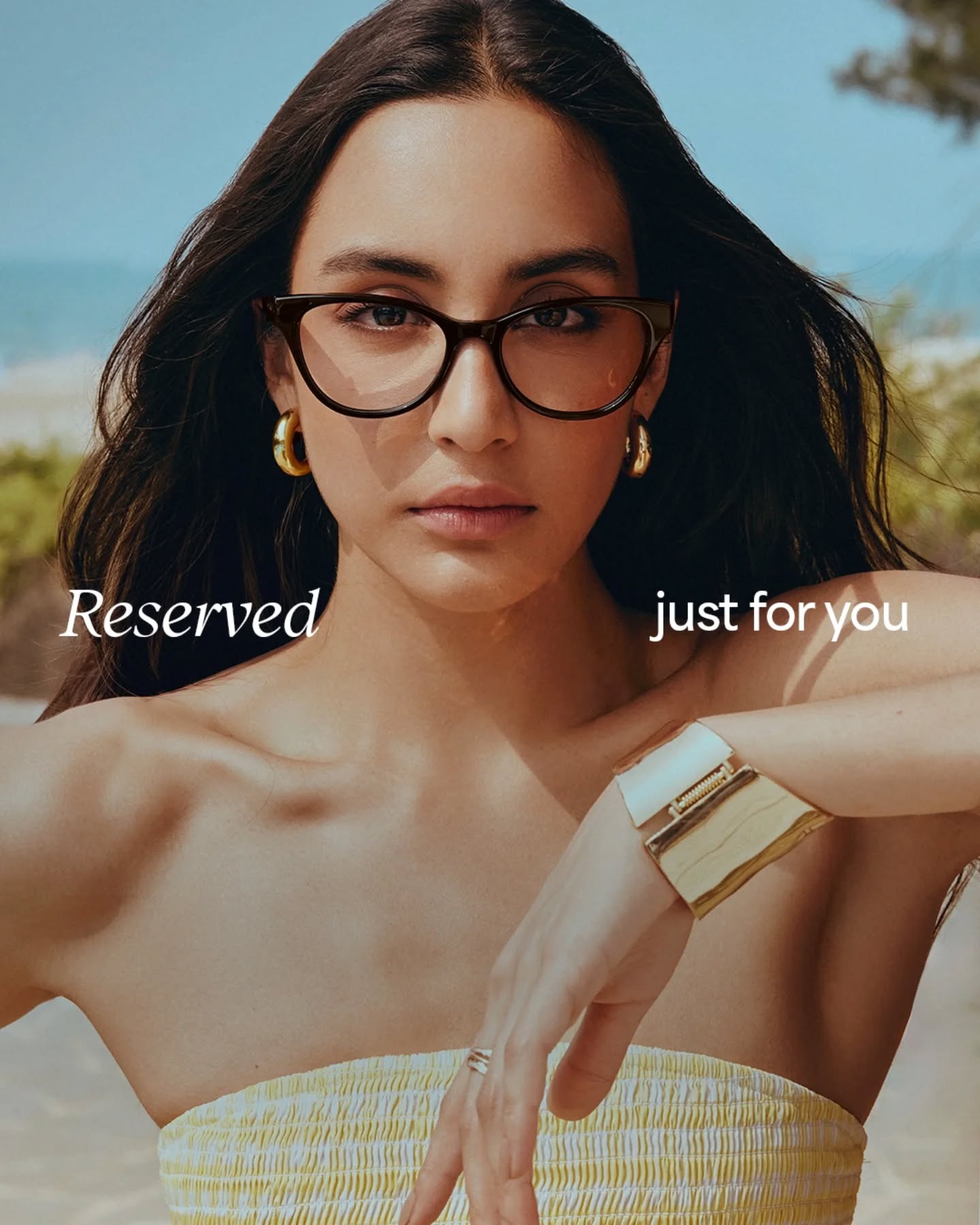 John Jacobs Eyewear Facebook ad: Sun on your skin, salt in the air…