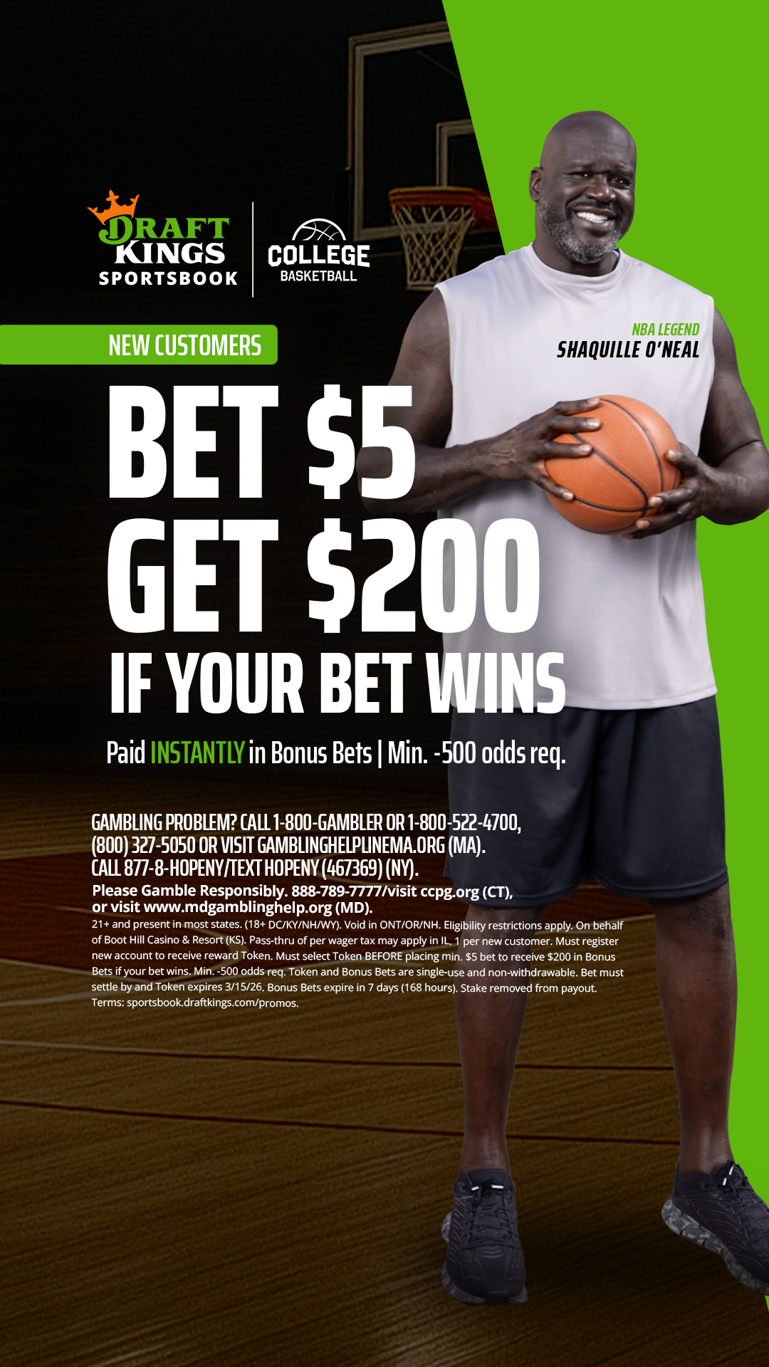 Shaquille O' Neal Facebook ad
