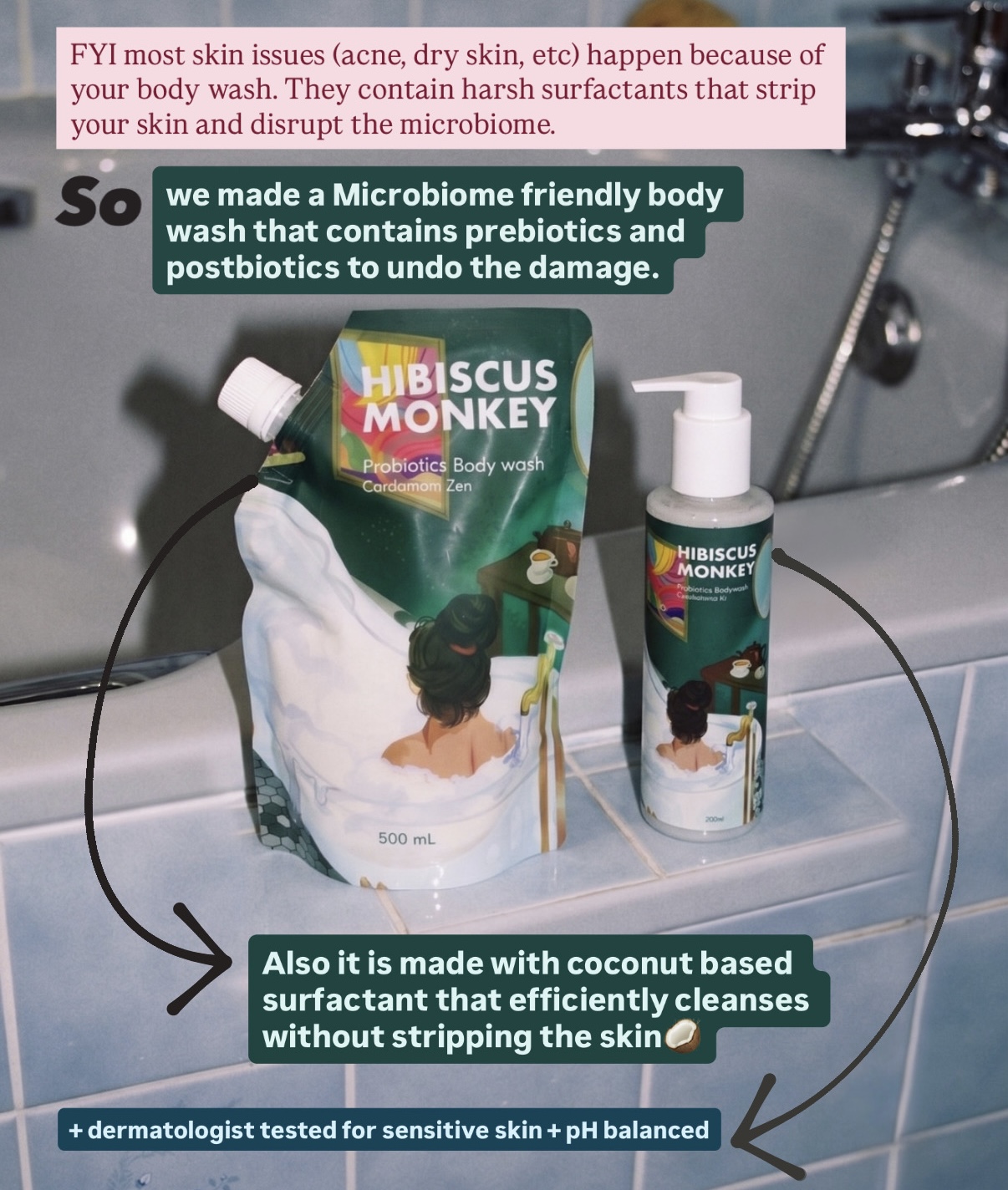 Hibiscus Monkey Facebook ad