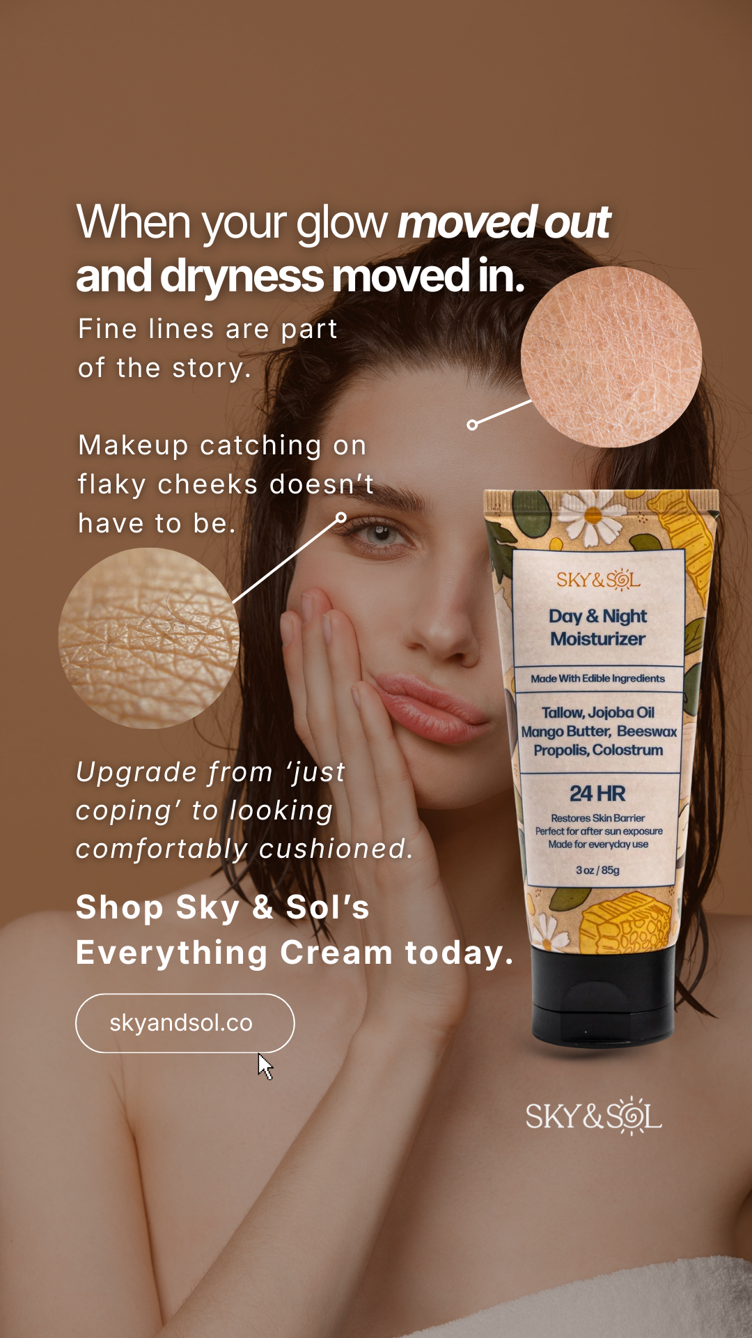 Sky&sol Facebook ad