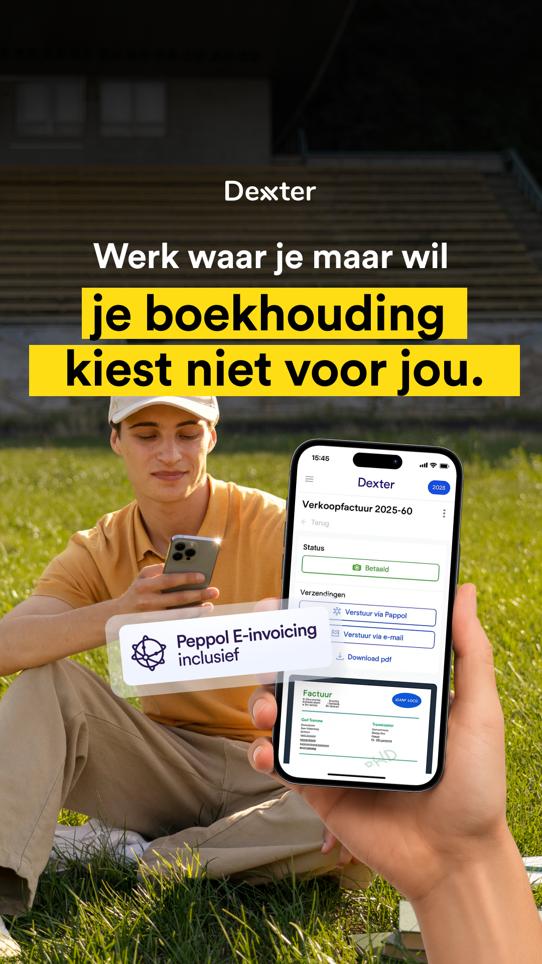 Dexxter Facebook ad