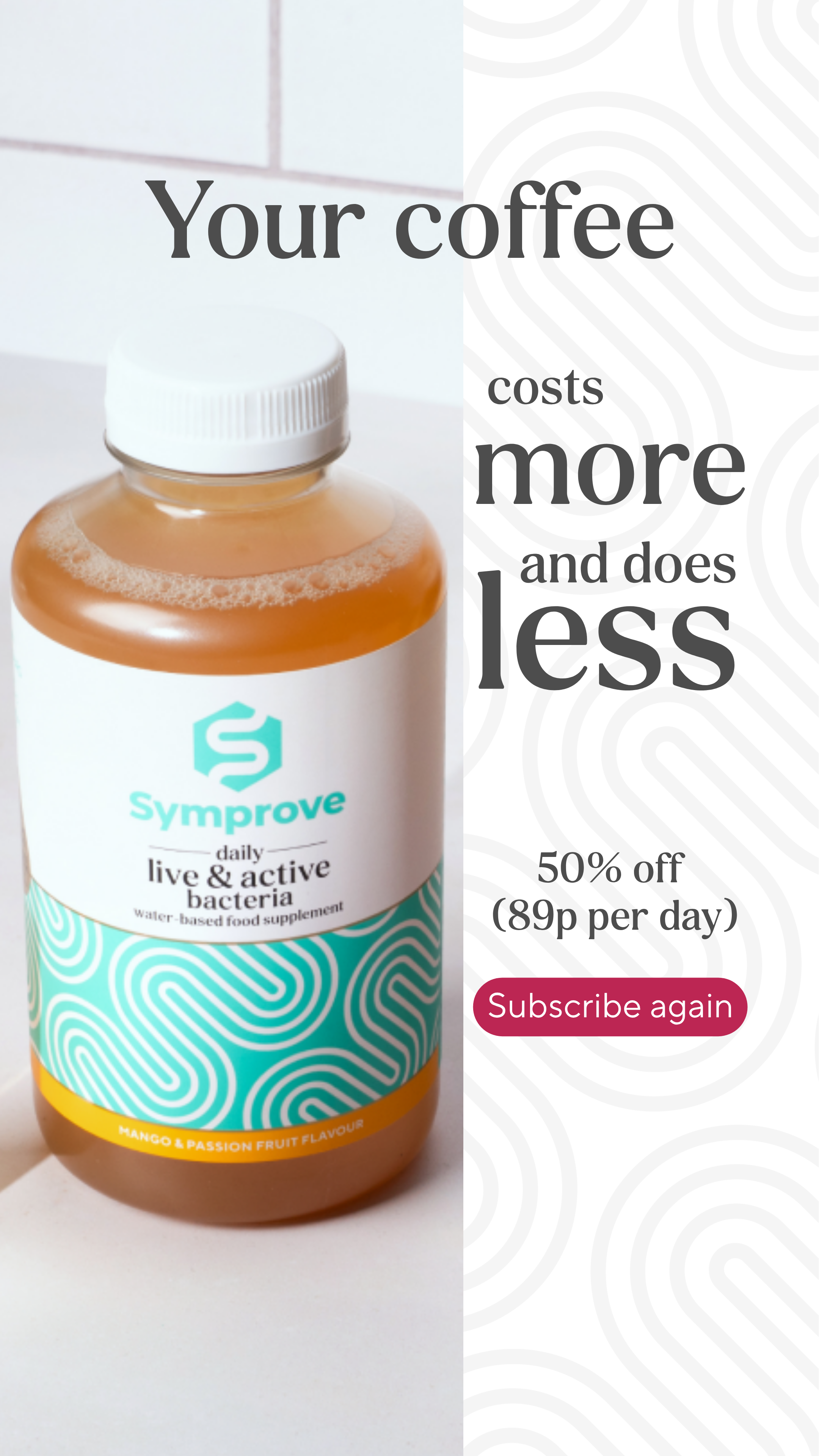 Symprove Facebook ad