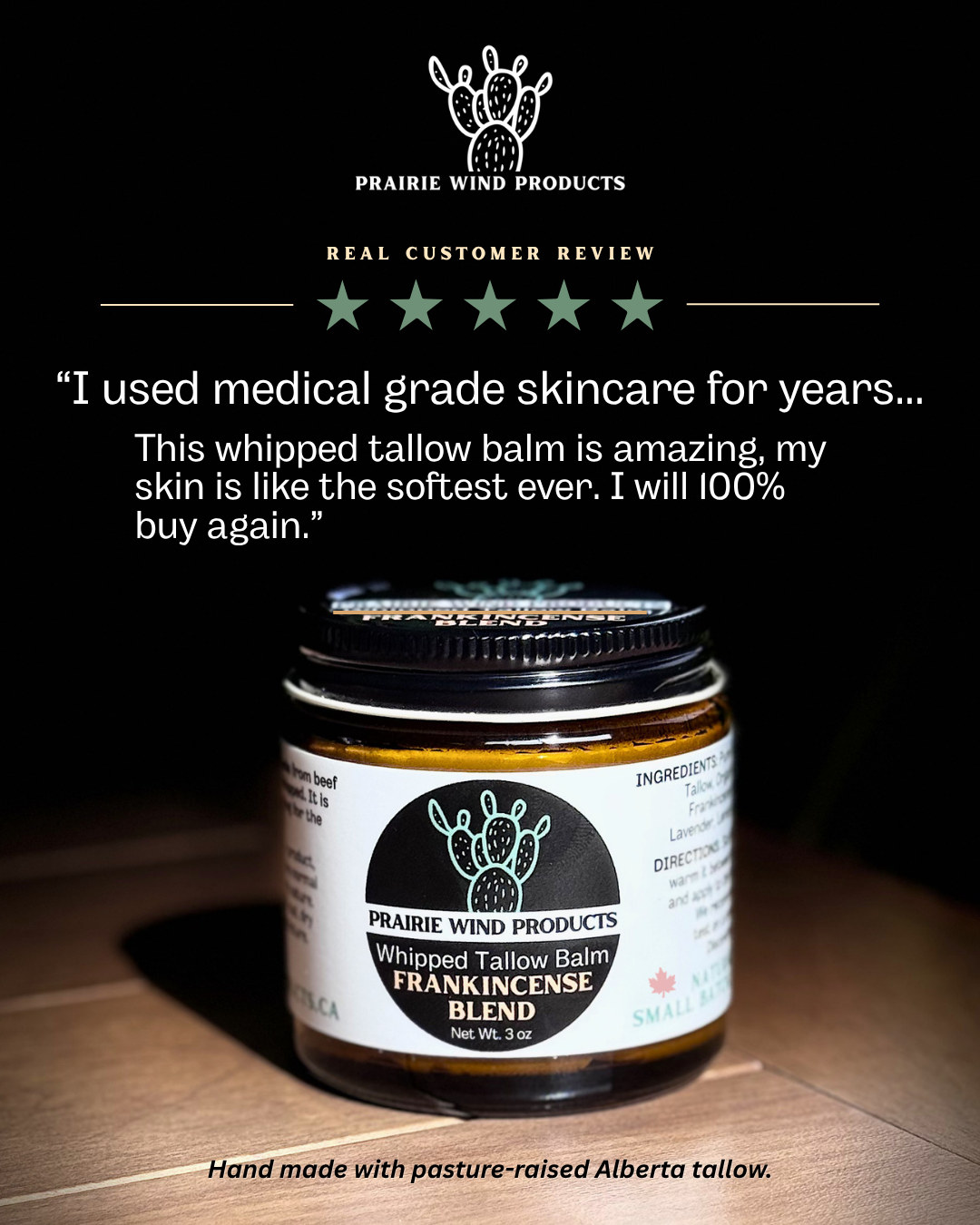 Prairie Wind Products Facebook ad