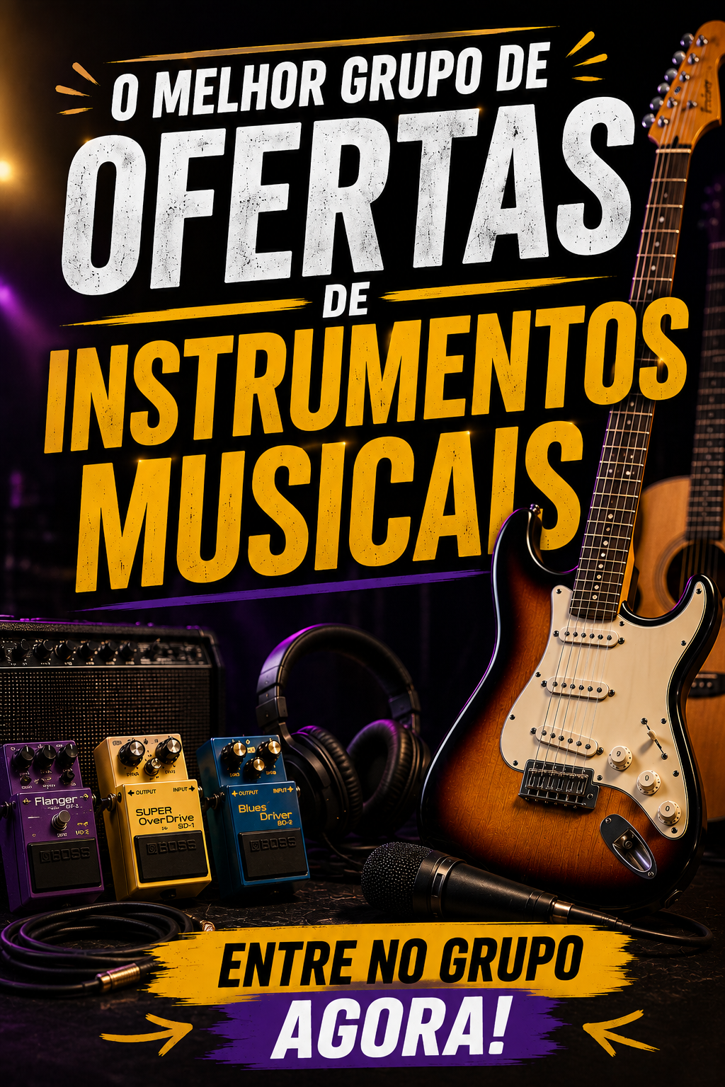 Clube do Músico Ofertas Facebook ad: Grupo de Ofertas Instrumentos Musicais e acessórios
