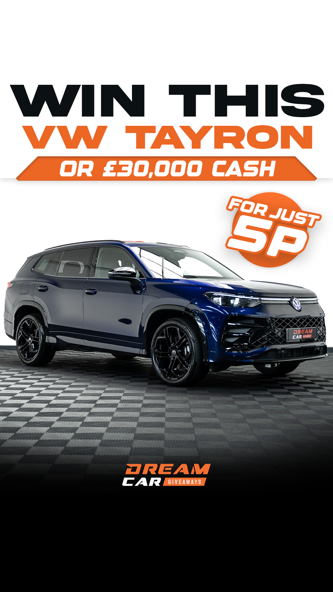Dream Car Giveaways Facebook ad