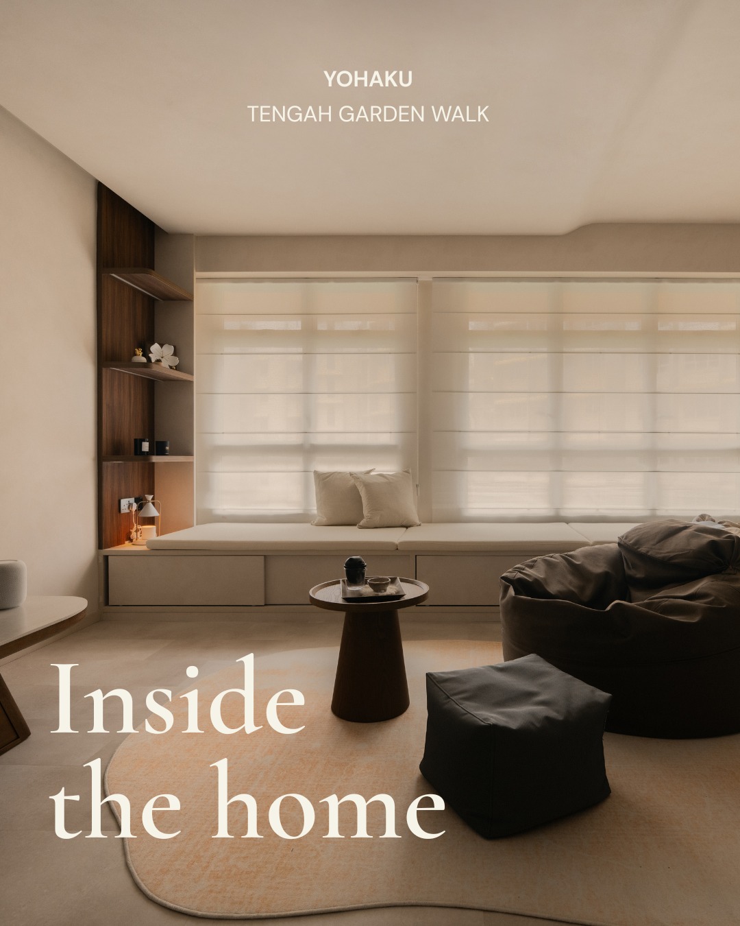 OVON design Facebook ad: Kicking off Inside the Home with a home…
