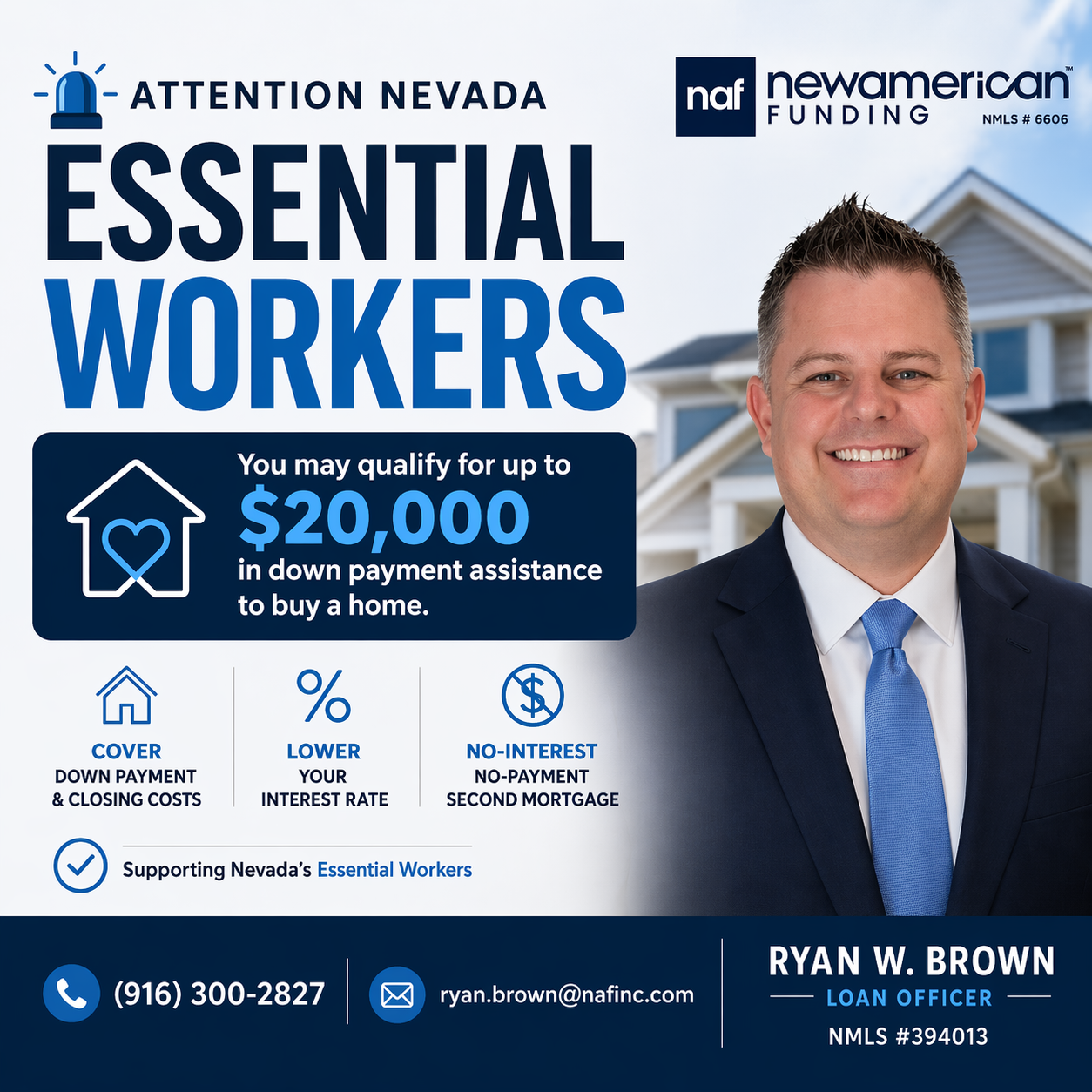 Ryan W. Brown, NMLS #394013 Facebook ad