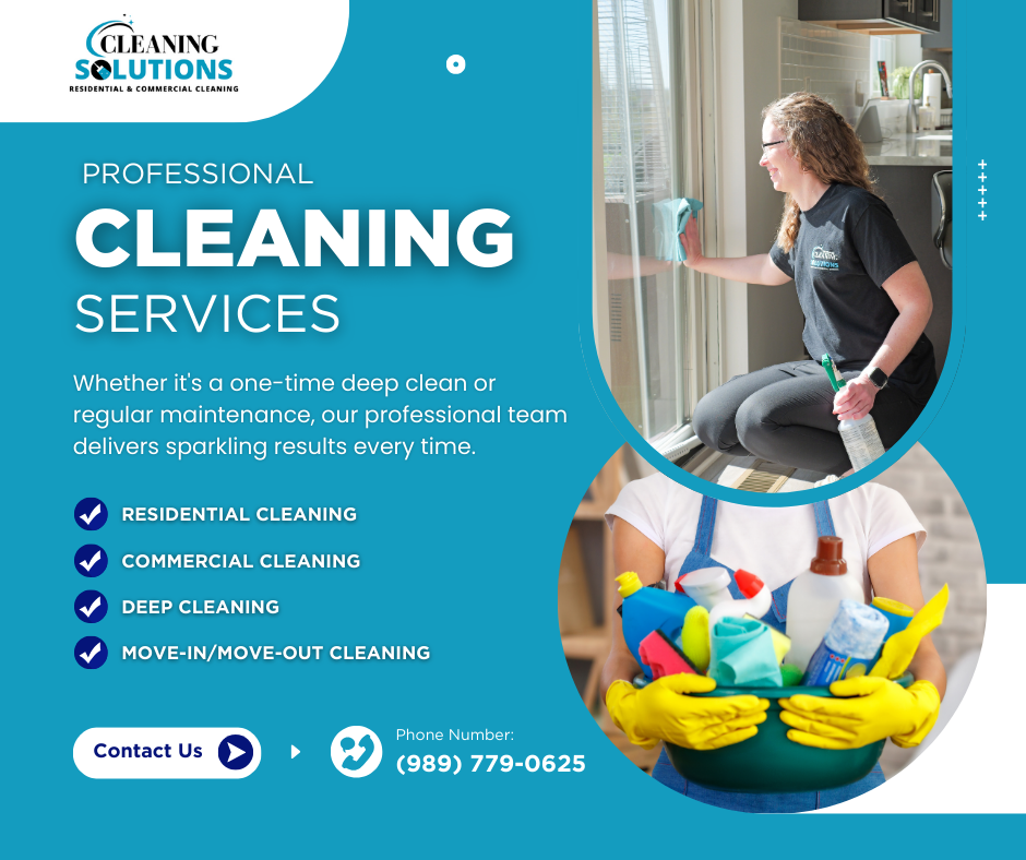 Cleaning Solutions Facebook ad