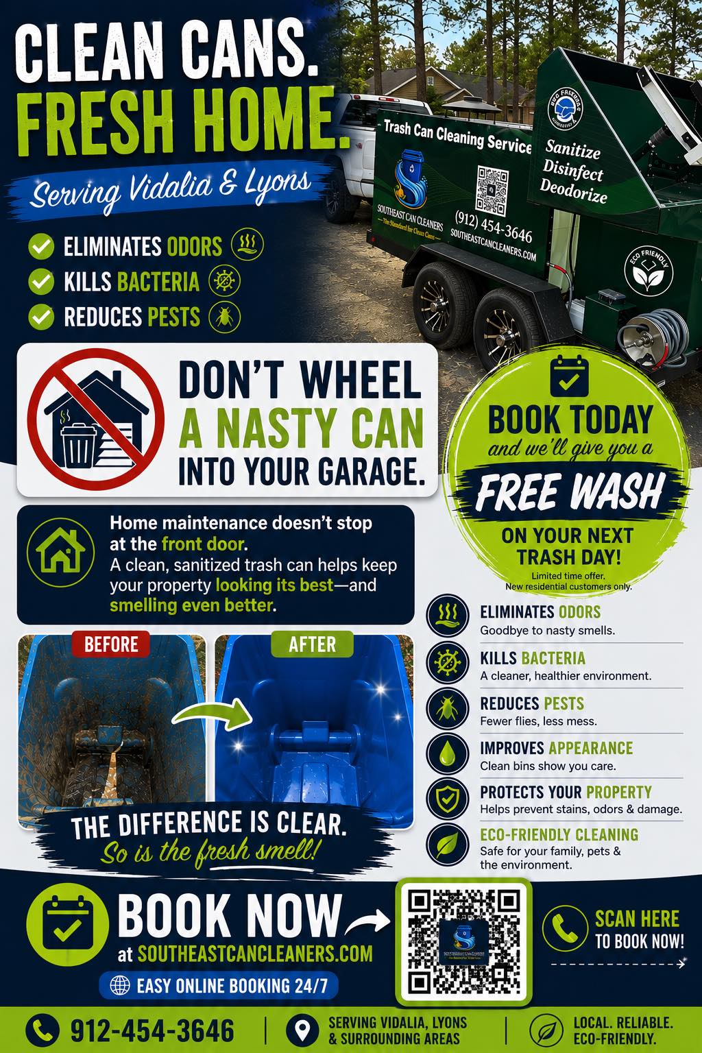 Southeast Can Cleaners Facebook ad