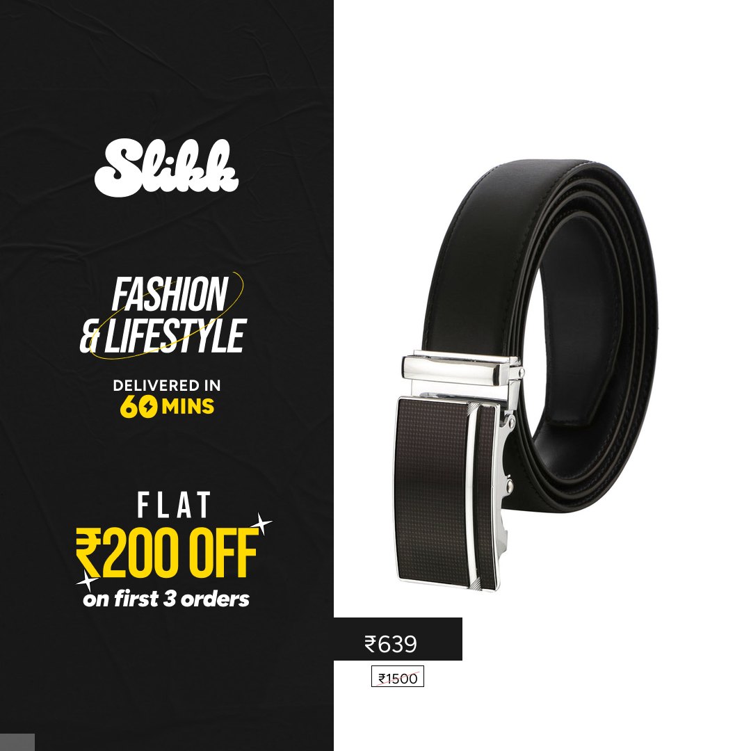 Slikk: Fashion in 60 Mins Facebook ad