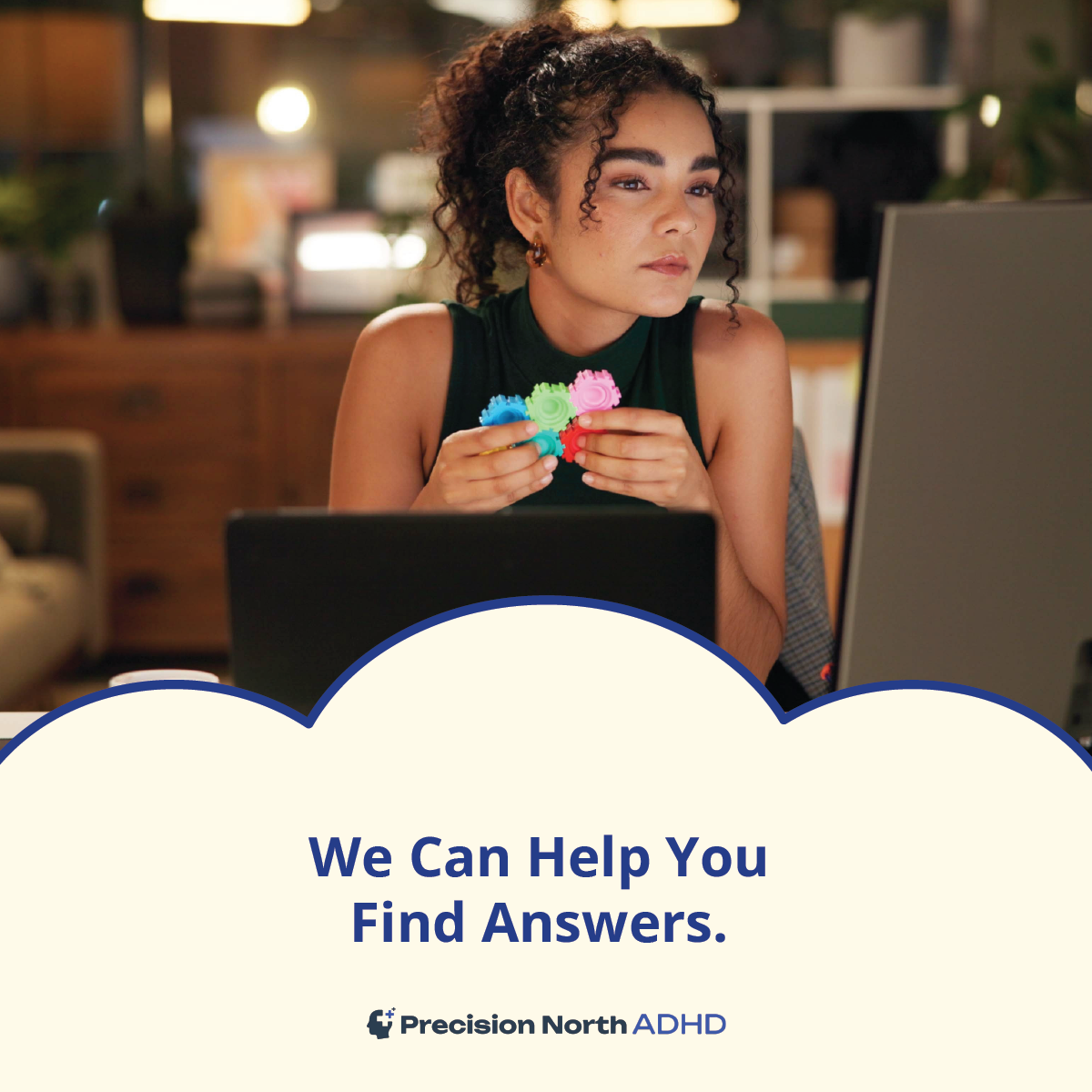 Precision North ADHD Facebook ad: Free ADHD Quiz