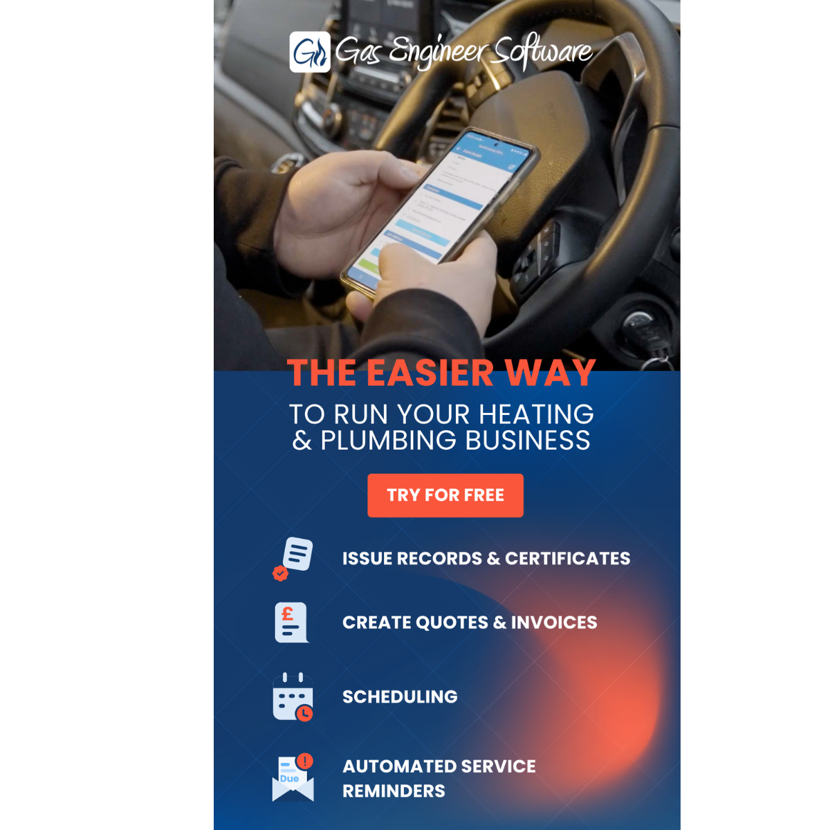 Gas Engineer Software Facebook ad