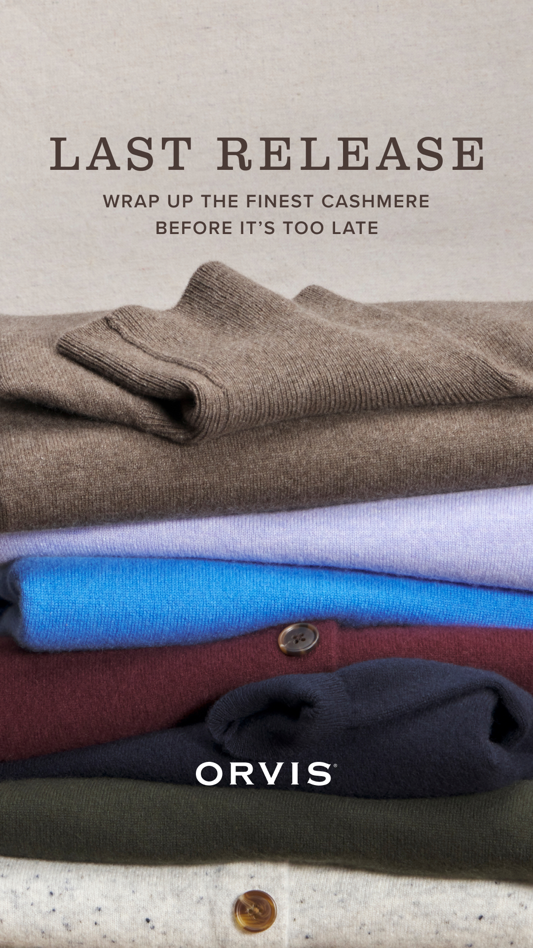 Orvis Facebook ad