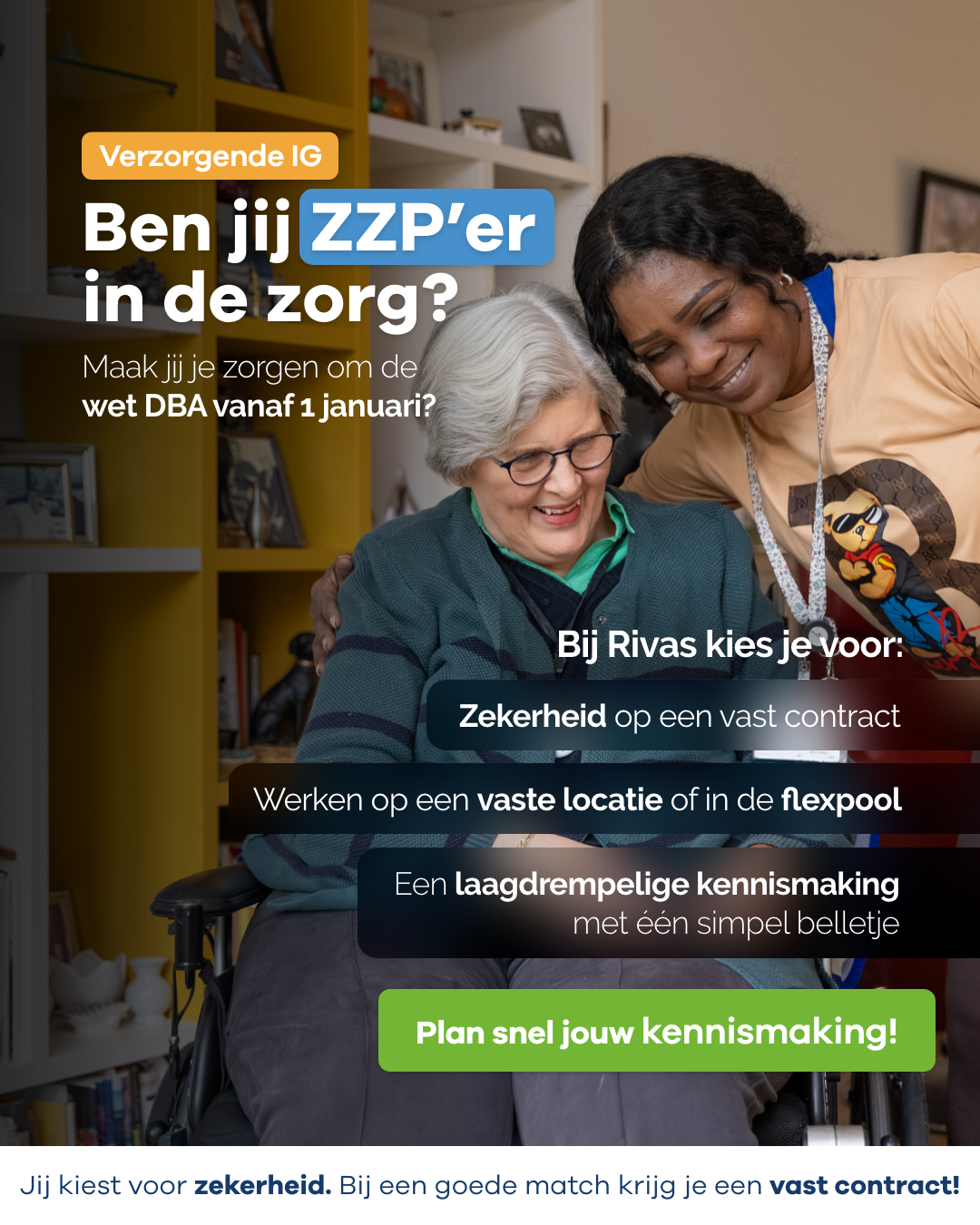 Rivas Zorggroep Facebook ad from Apr 5, 2026