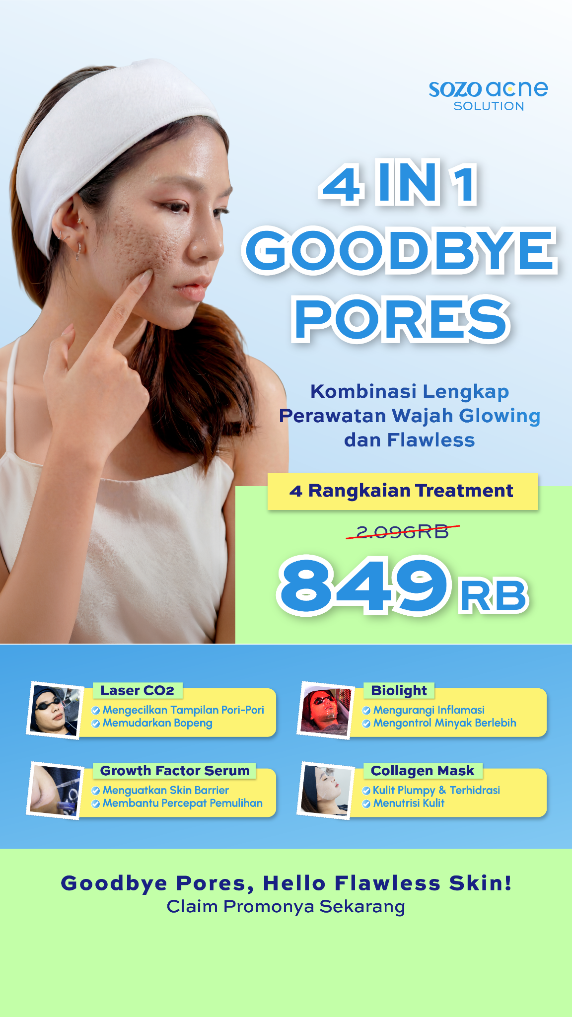 Sozo Acne Facebook ad