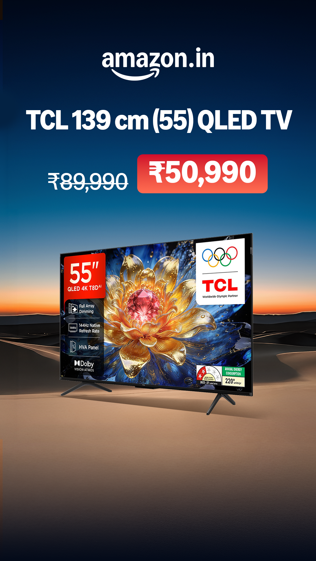 Amazon India Facebook ad