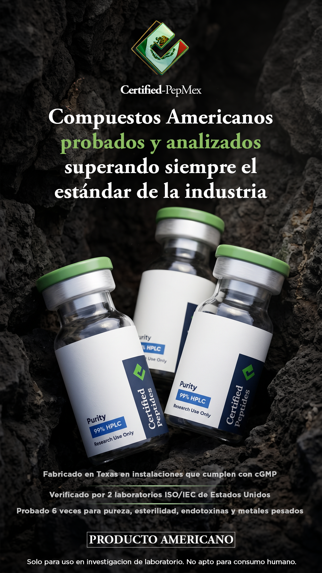 Certified-pepmex Facebook ad from Jul 13, 2026