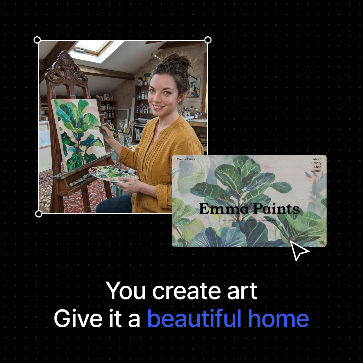 WordPress.com Facebook ad