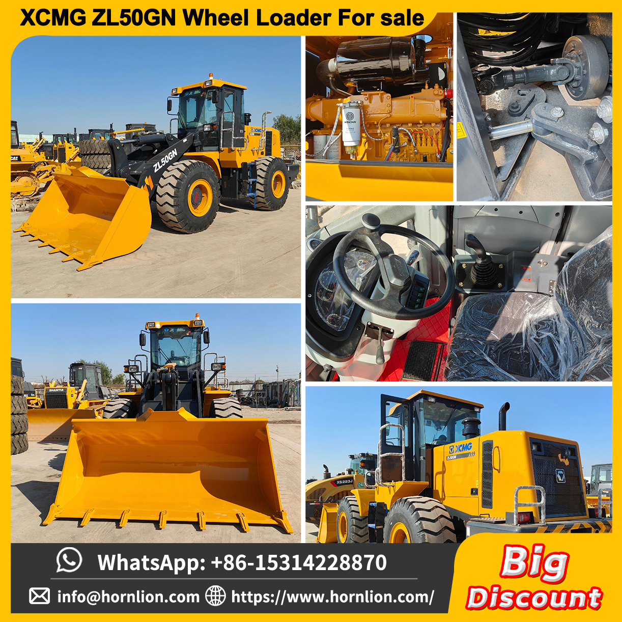 Shandong Hornlion Construction Machinery Facebook ad: A sales champion that truly lives up to its reputation…