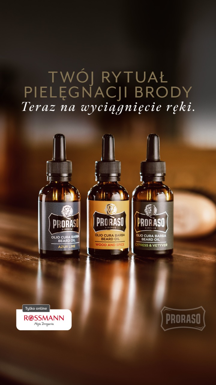 Proraso Polska Facebook ad