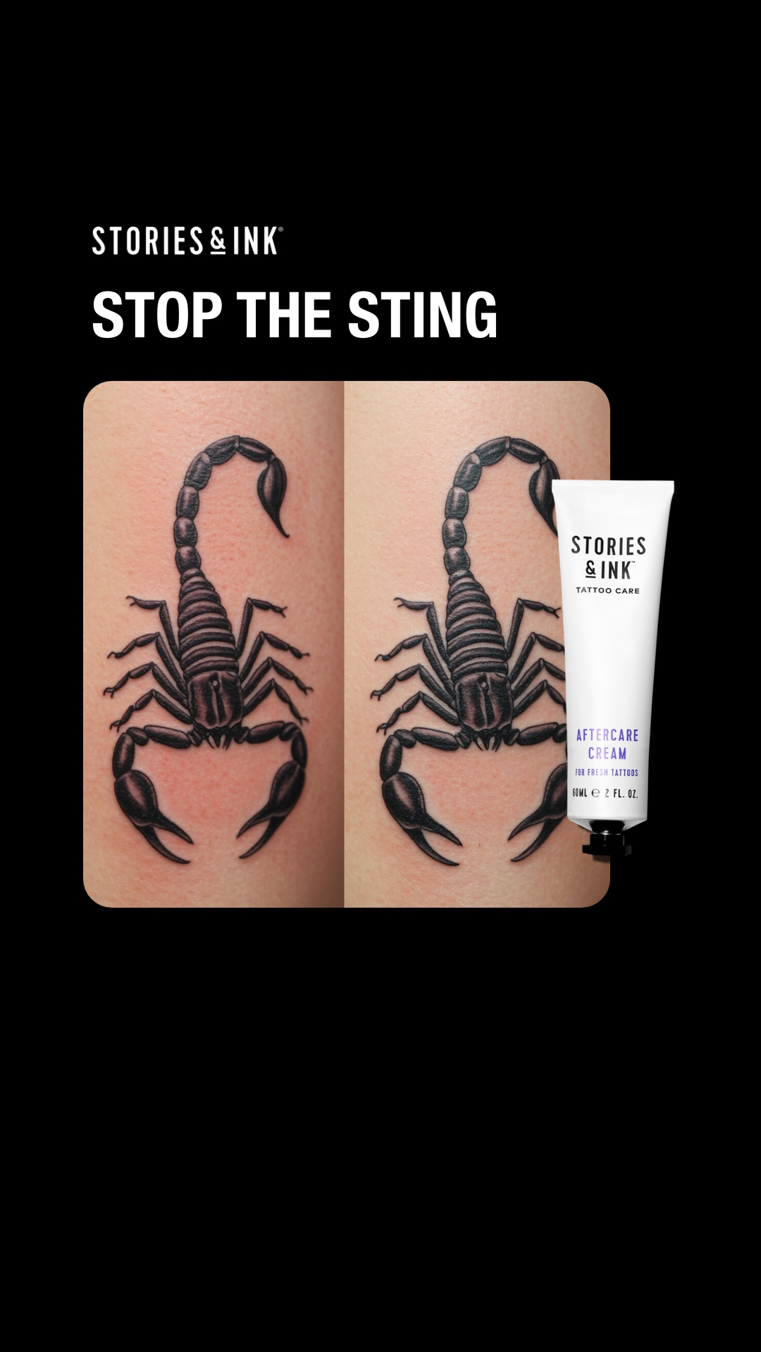 Stories & Ink Facebook ad