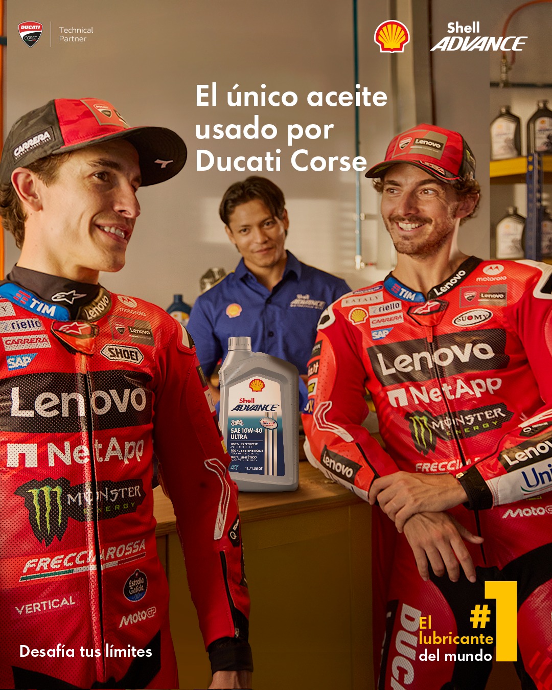 Lubricantes Shell Nicaragua Facebook ad: Desde la pasión de los más aficionados hasta…