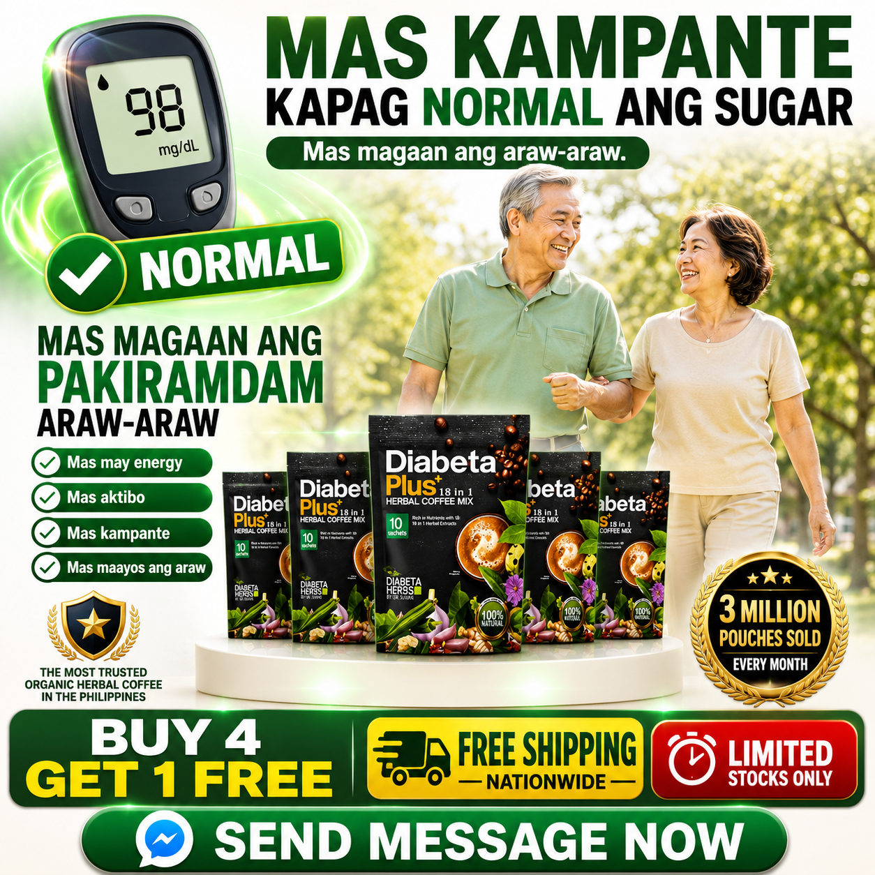 Diabeta Plus Main Page Facebook ad
