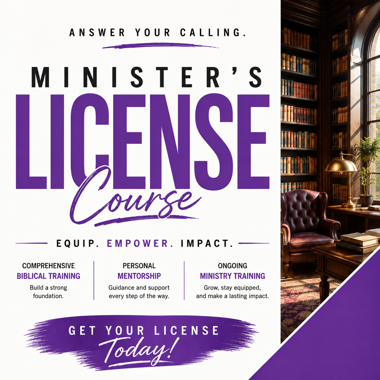 Redeemed Ministry Facebook ad