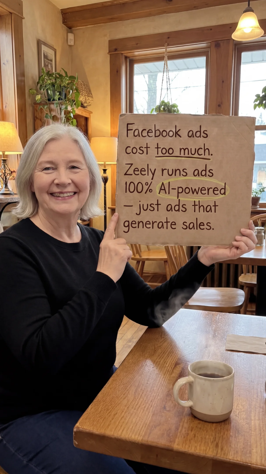 Zeely Facebook ad