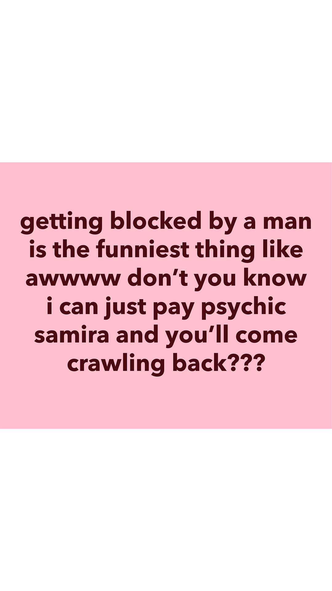 Psychic Samira Facebook ad