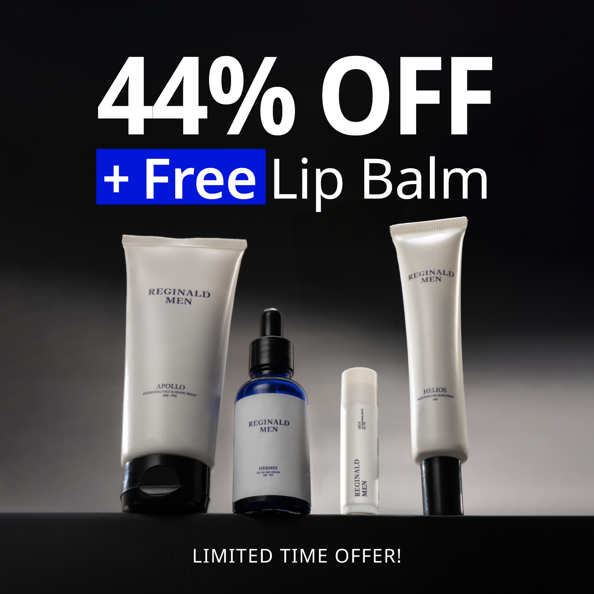 Reginald Men Facebook ad