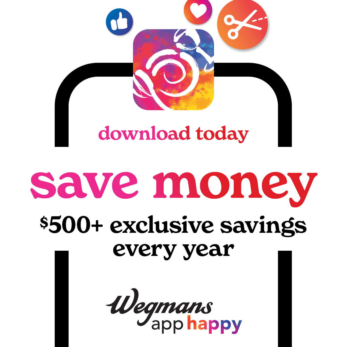 Wegmans Facebook ad