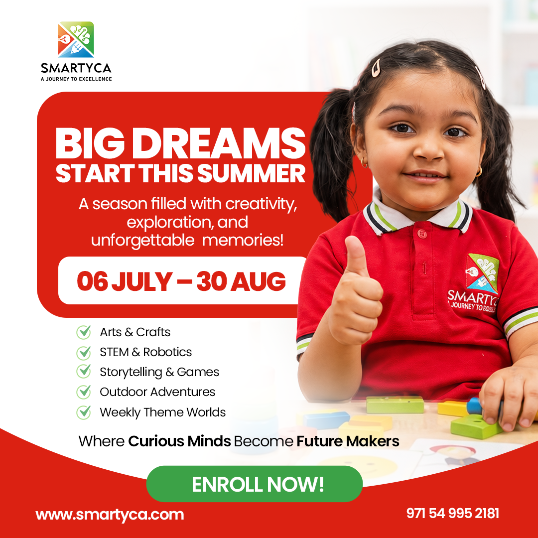 Smartyca - A Journey to Excellence Facebook ad: Summer Camp 2026, Learn, Create & Explore!