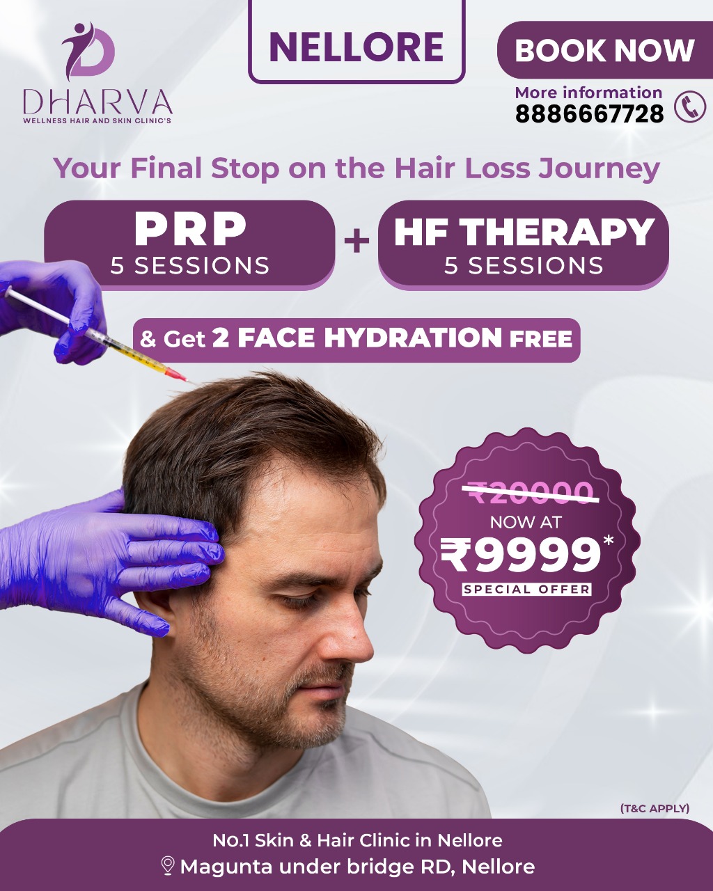 Dharva Wellness Hair And Skin Clinics Facebook ad