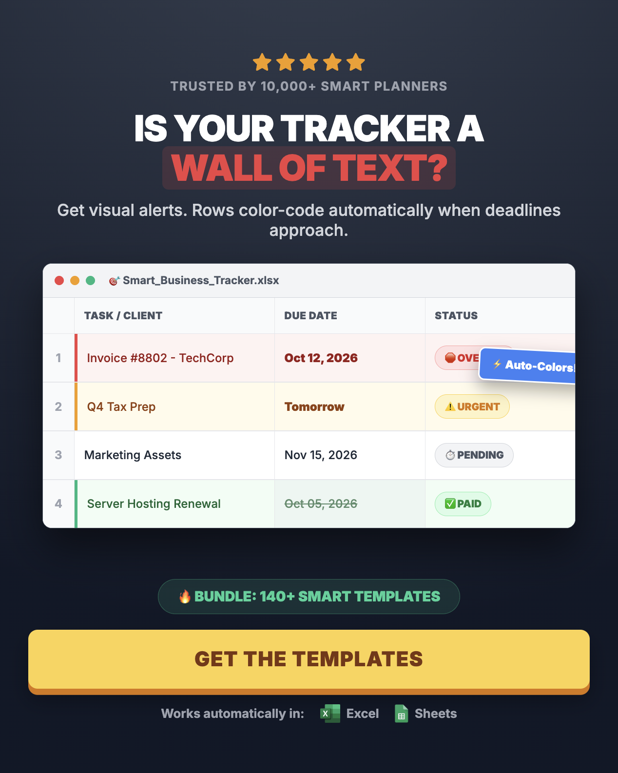 ReadyExcels Facebook ad