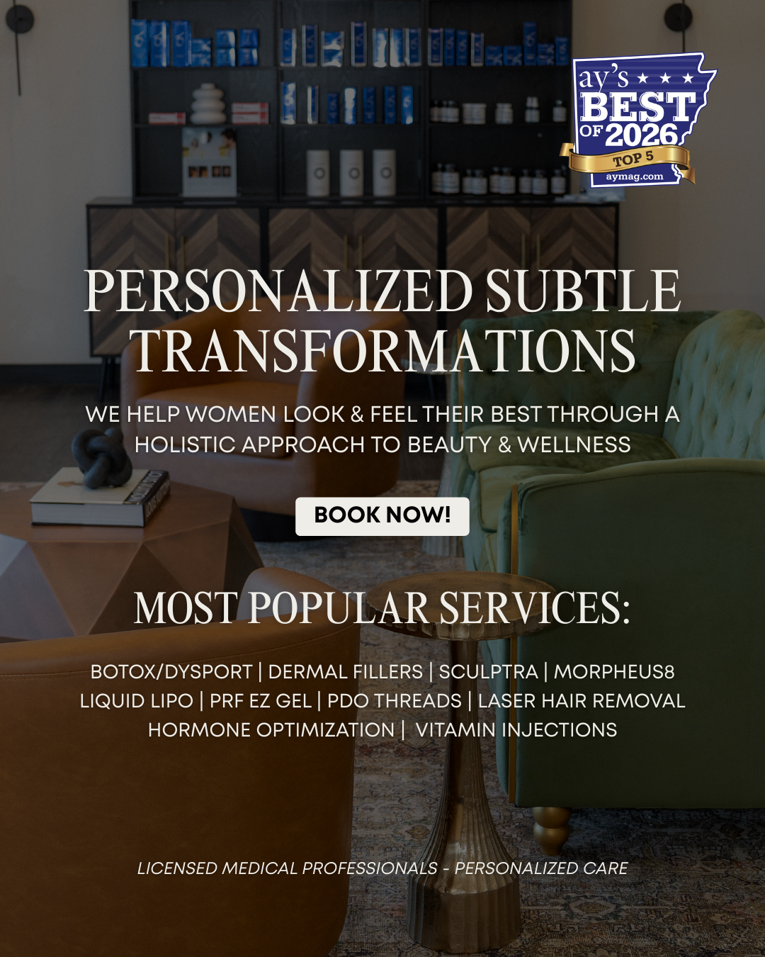 Beauty Boss Co. Aesthetics & Wellness North Little Rock Facebook ad
