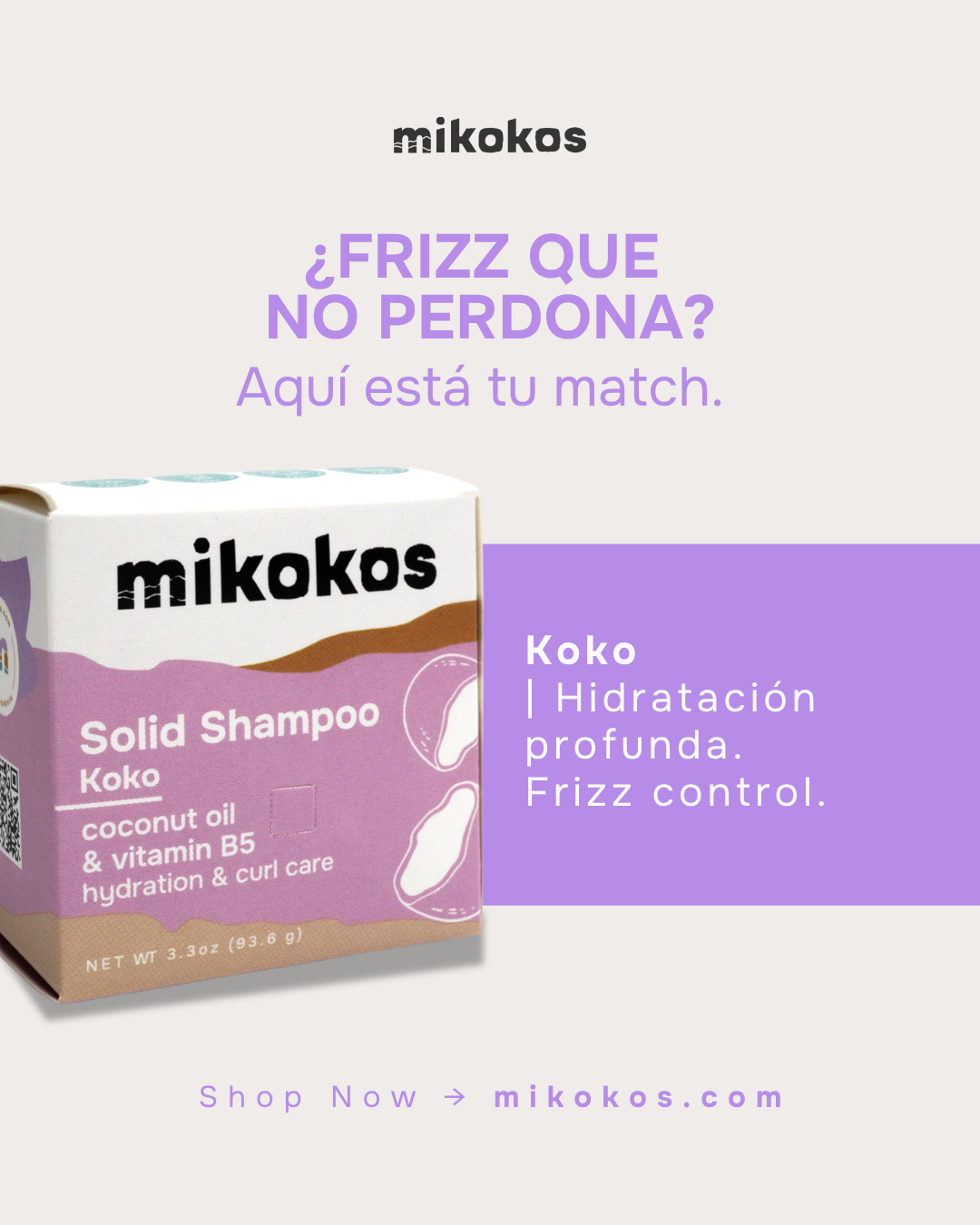 Mikokos Facebook ad