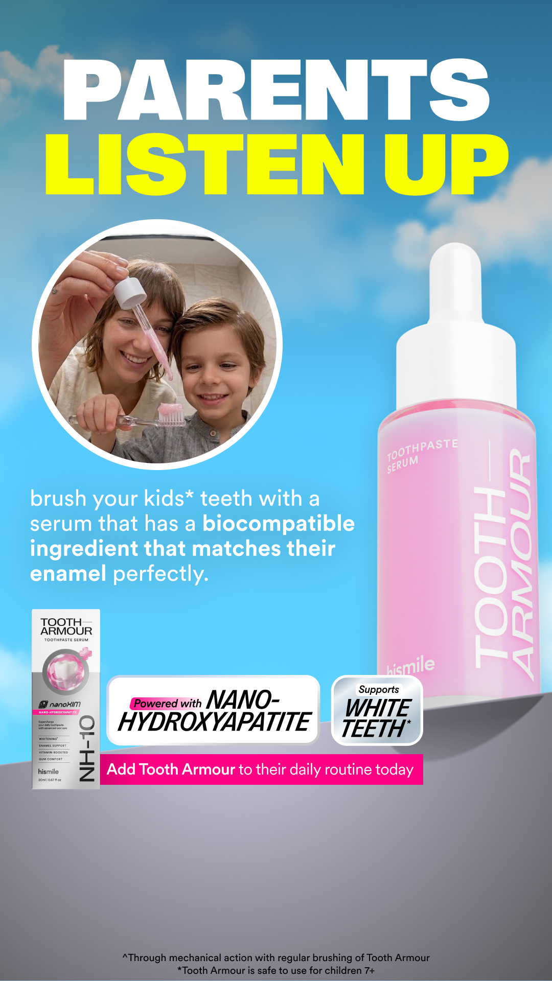 Hismile Facebook ad