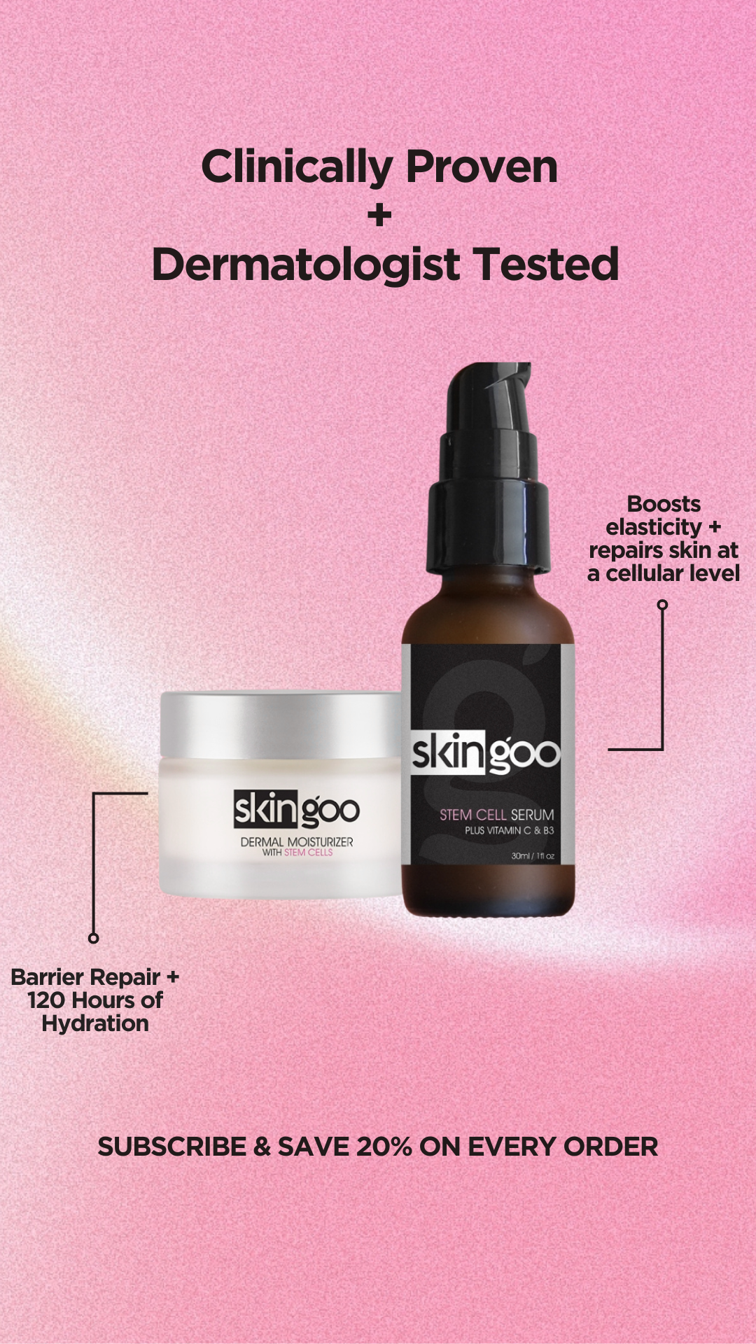 Skingoo Facebook ad