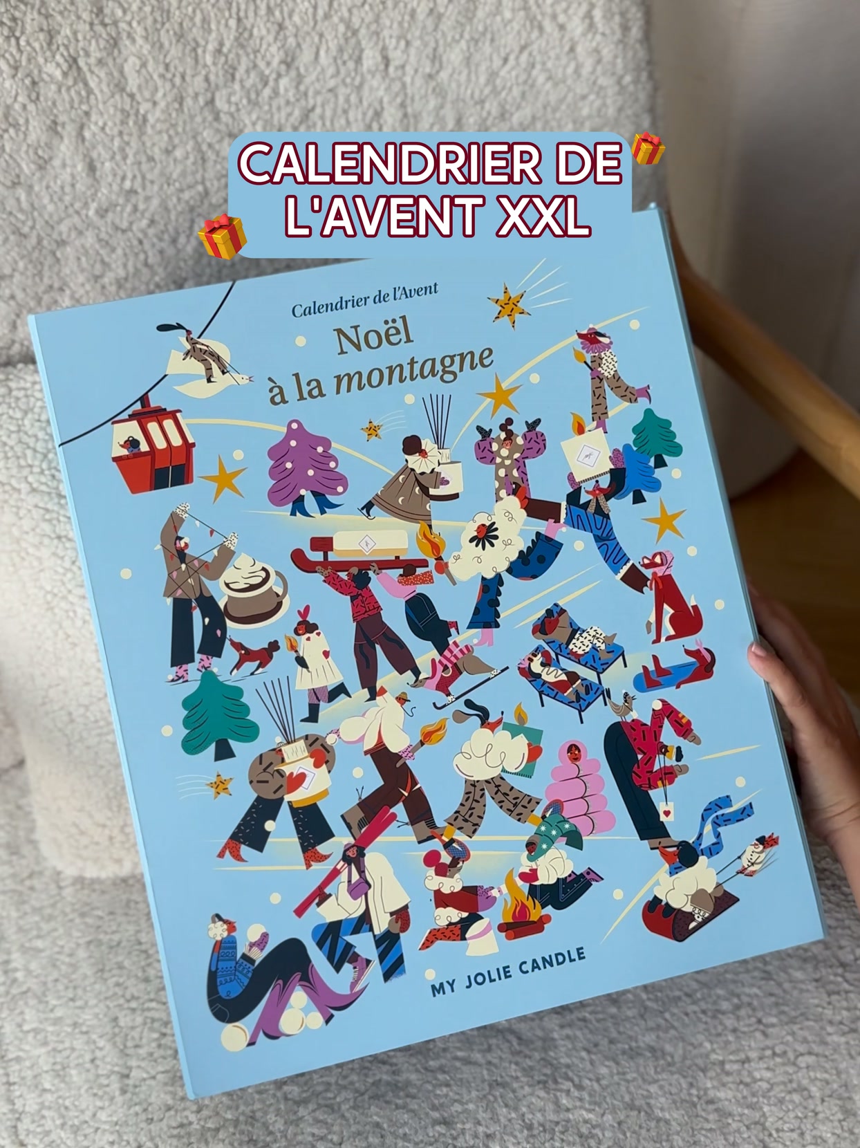 My Jolie Candle Facebook ad: Calendrier de l'Avent XXL